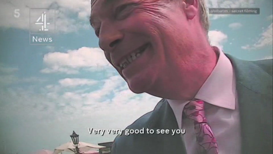 Still from Channel 5 at 0:30