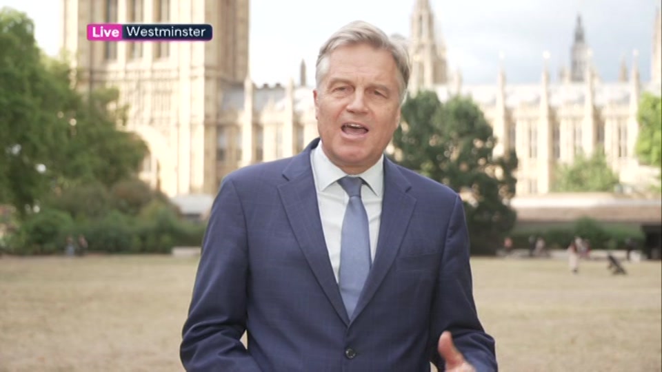 Broadcast still at 2m 30s. Channel 5, 5 News with Dan Walker, 9 September 2026.