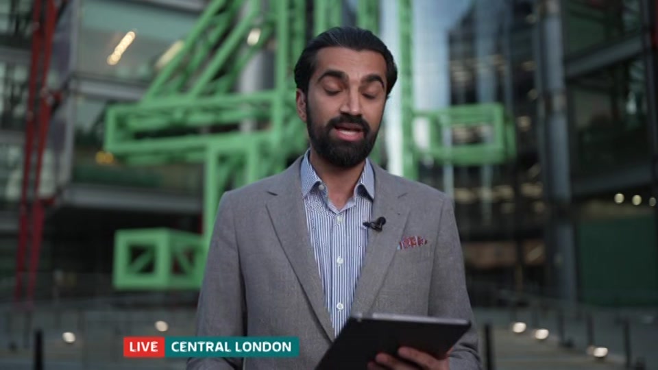 Broadcast still at 47m 30s. ITV, ITV Evening News, 9 September 2026.
