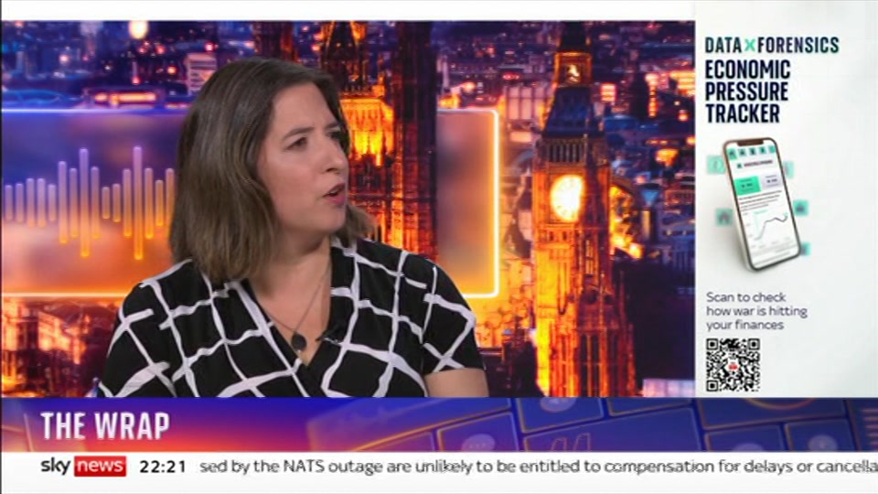 Still from Sky News at 21:30