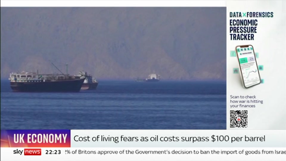 Broadcast still at 23m. Sky News, The Wrap With Anna Botting, 9 September 2026.