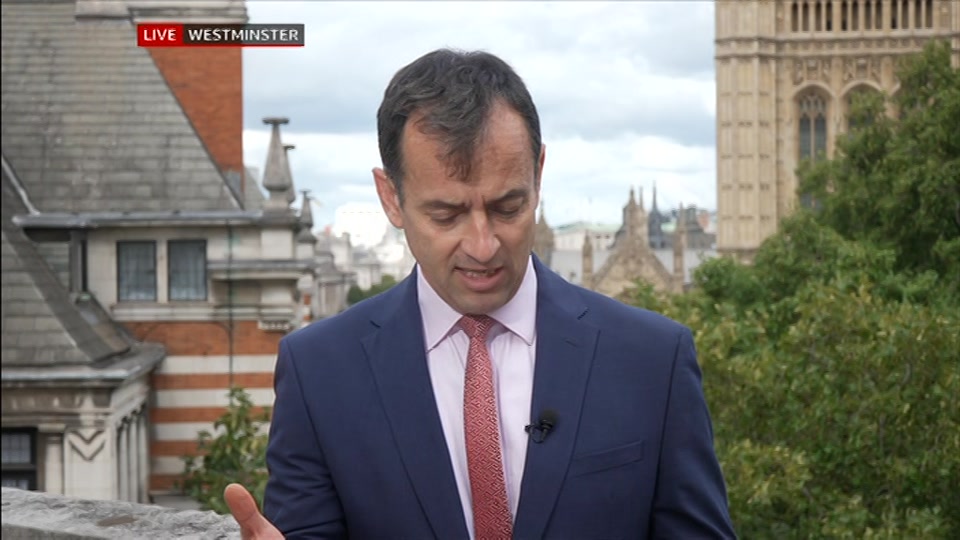 Broadcast still at 7m 30s. BBC One, BBC News at One including..., 9 September 2026.