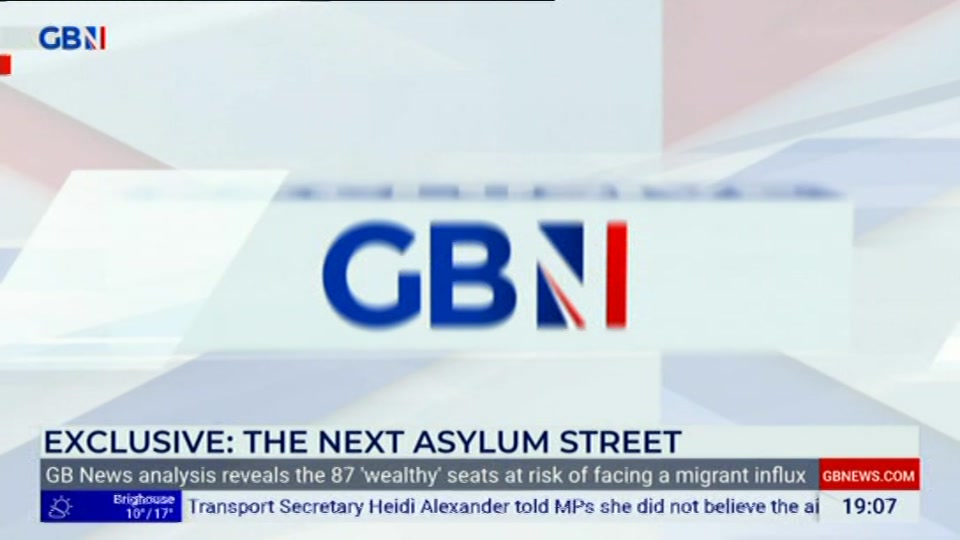Still from GB News at 7:00