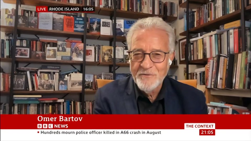 Broadcast still at 5m. BBC News, The Context, 9 September 2026.