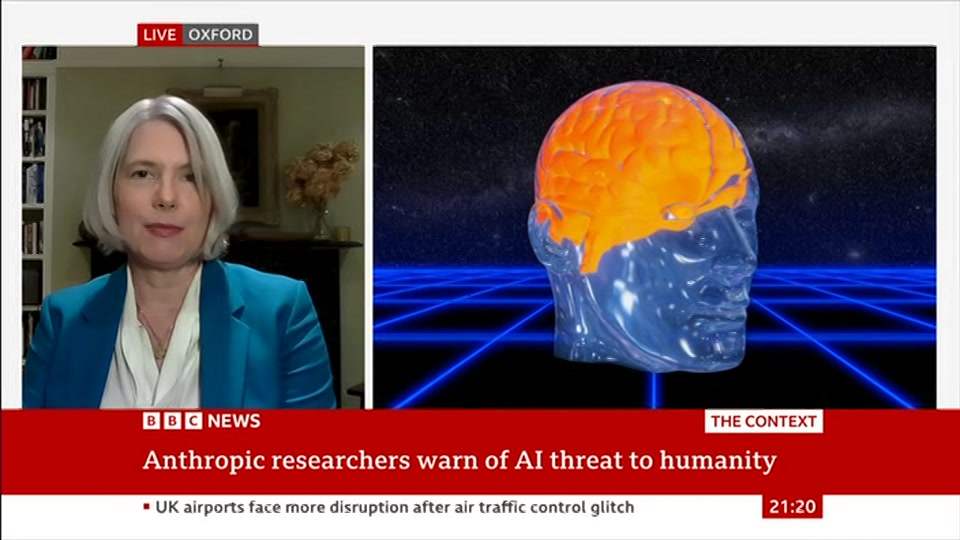 Still from BBC News at 20:00