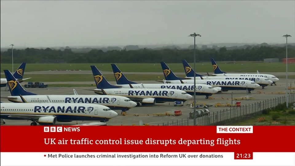 Still from BBC News at 23:30