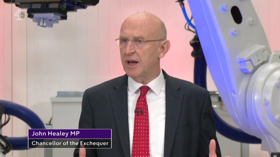 Broadcast still at 1m. Channel 4, Channel 4 News Summary, 7 September 2026.