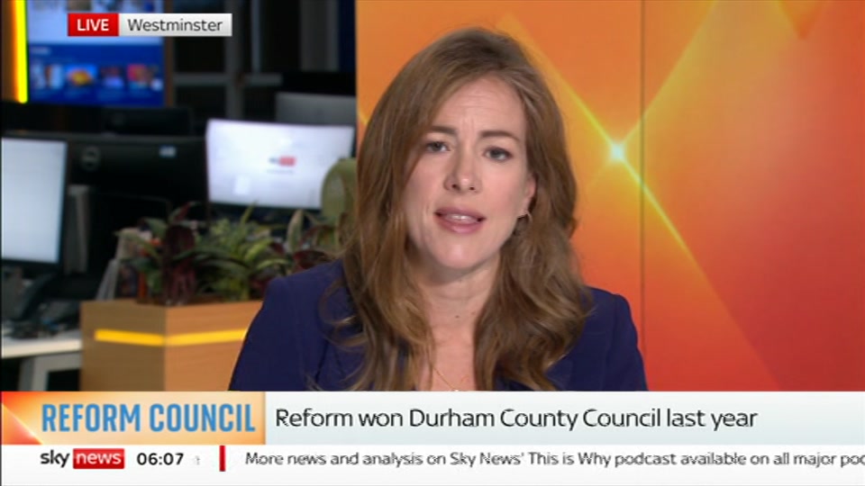 Broadcast still at 7m. Sky News, Mornings, 10 September 2026.