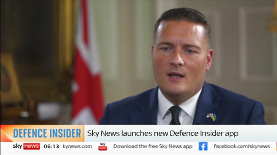 Broadcast still at 13m. Sky News, Mornings, 10 September 2026.