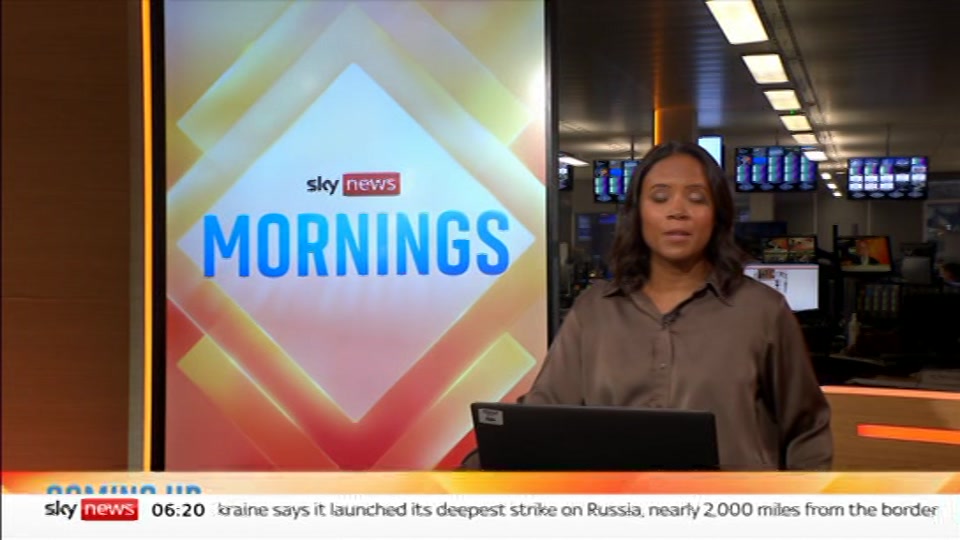 Still from Sky News at 20:00