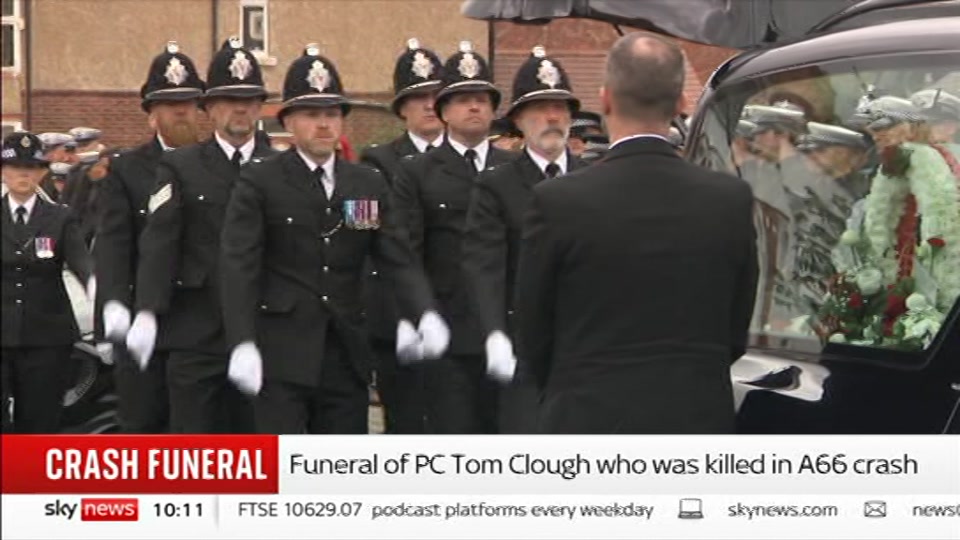 Still from Sky News at 11:00