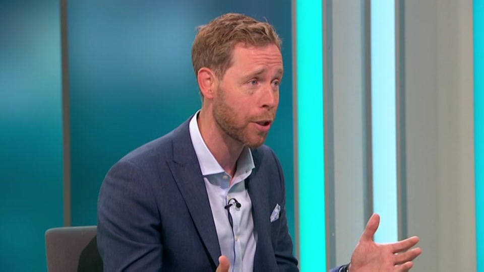 Broadcast still at 6m 30s. ITV, ITV Lunchtime News, 10 September 2026.
