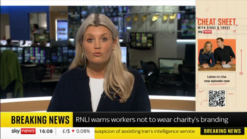 Broadcast still at 8m 30s. Sky News, Sky News Today with Jayne Secker, 10 September 2026.