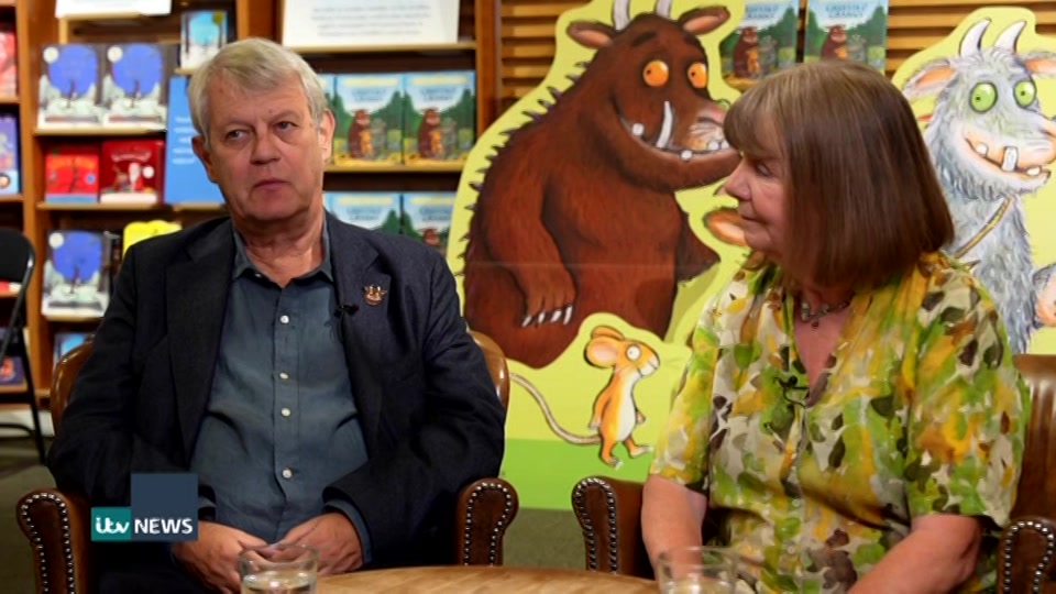 Broadcast still at 55m. ITV, ITV Evening News, 10 September 2026.