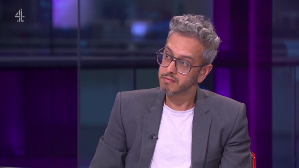 Broadcast still at 10m. Channel 4, Channel 4 News, 10 September 2026.