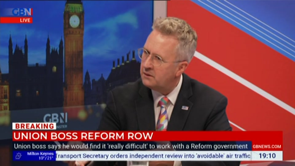 Broadcast still at 10m. GB News, New: GBN Tonight, 10 September 2026.
