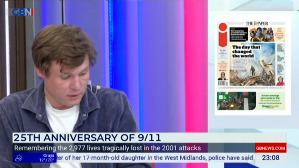Still from GB News at 8:00