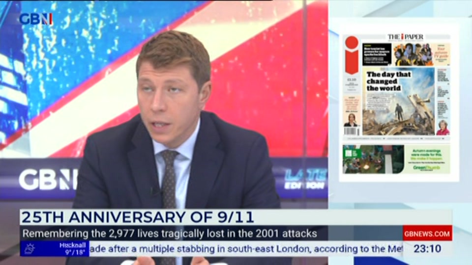 Still from GB News at 10:00