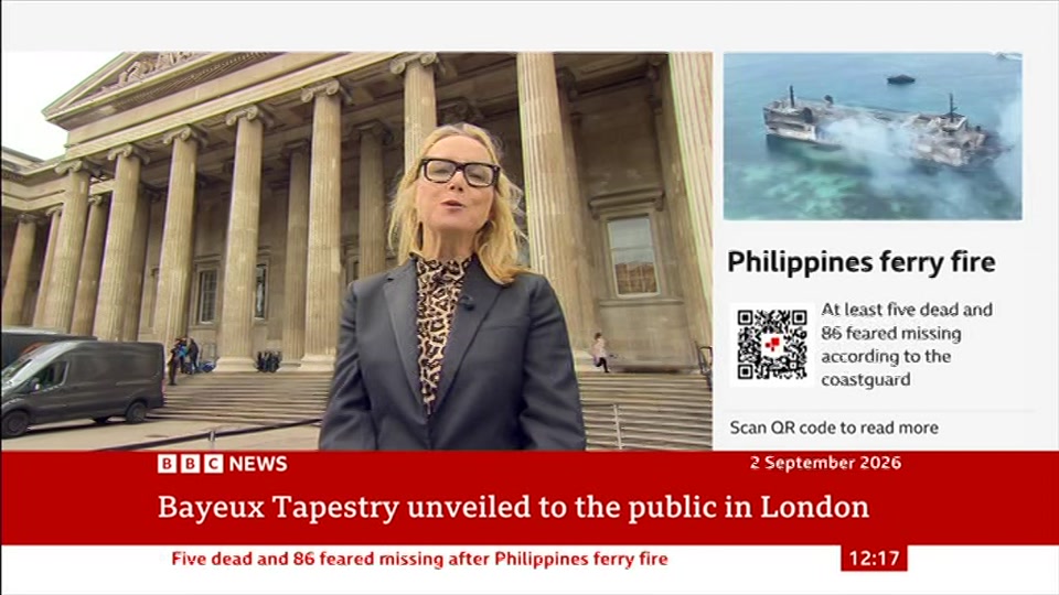 Still from BBC News at 17:30