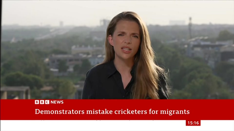 Broadcast still at 16m 30s. BBC News, Verified Live, 10 September 2026.