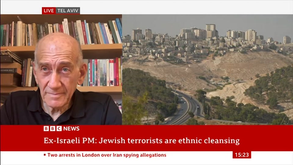 Broadcast still at 23m. BBC News, Verified Live, 10 September 2026.