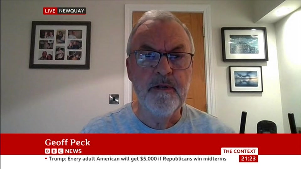 Still from BBC News at 23:30