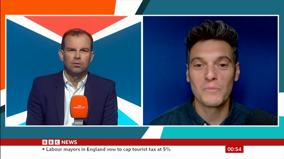 Broadcast still at 24m. BBC News, Newscast, 10 September 2026.