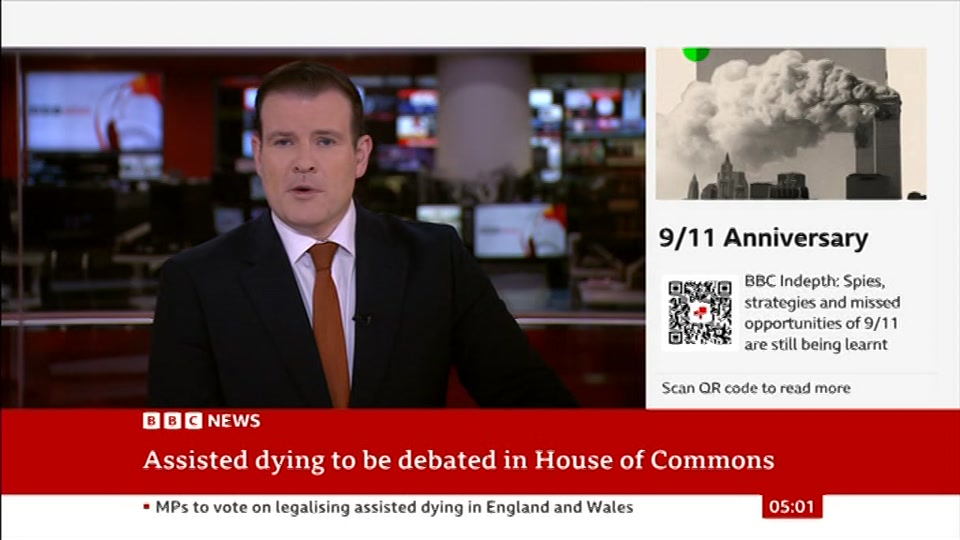 Still from BBC News at 1:00