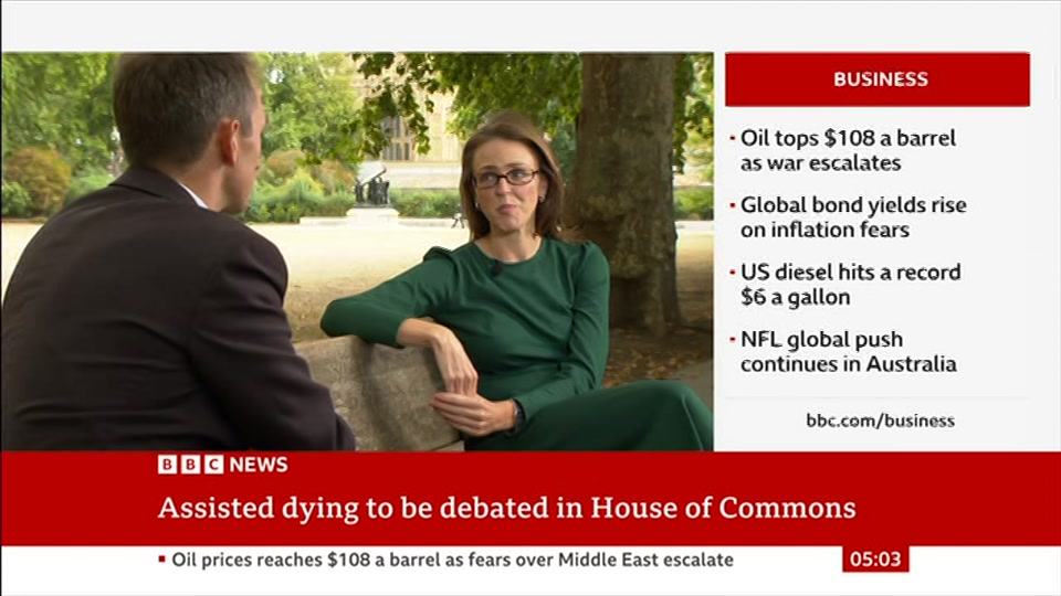 Broadcast still at 3m. BBC News, 11 September 2026.