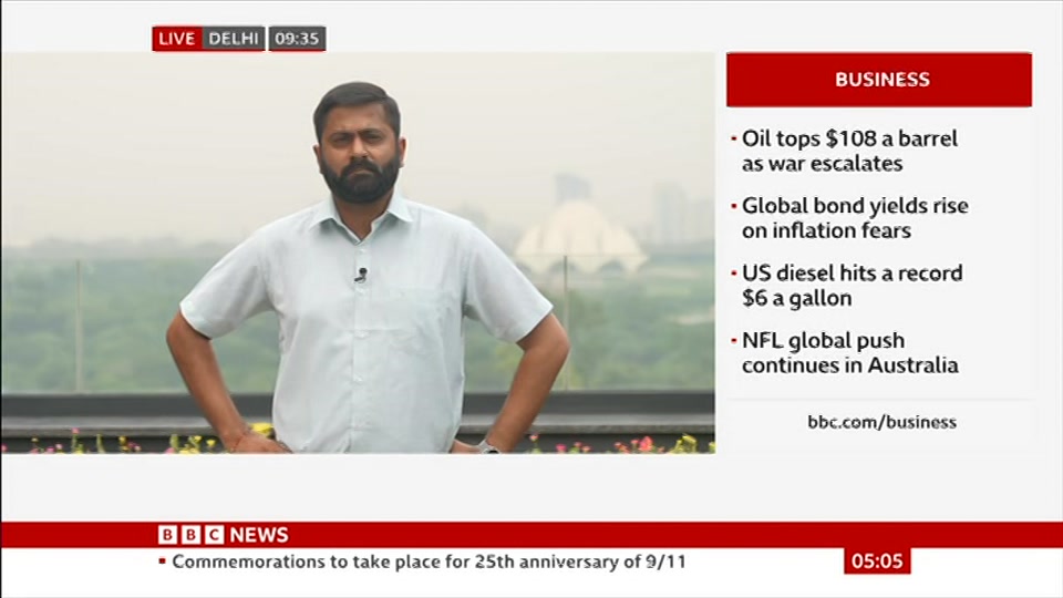 Still from BBC News at 5:30