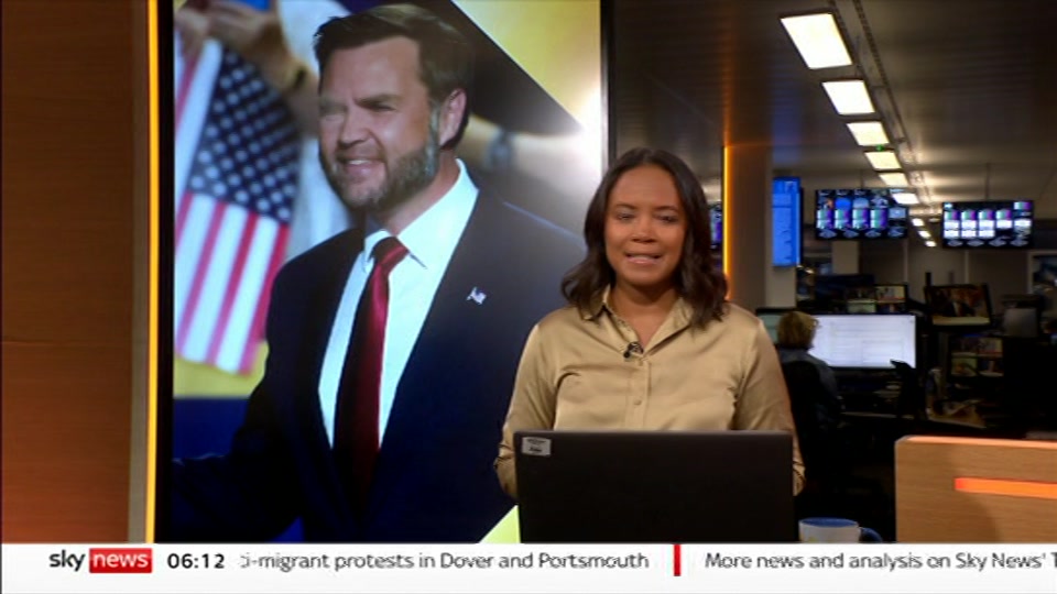 Still from Sky News at 12:00