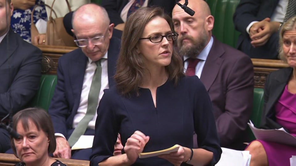 Broadcast still at 5m 30s. ITV, ITV Lunchtime News, 11 September 2026.