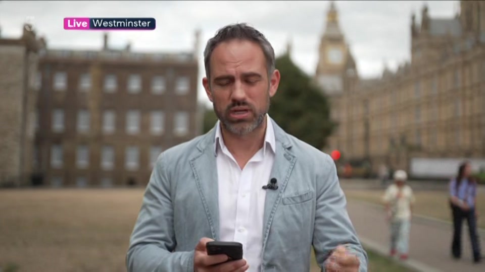 Still from Channel 5 at 15:30