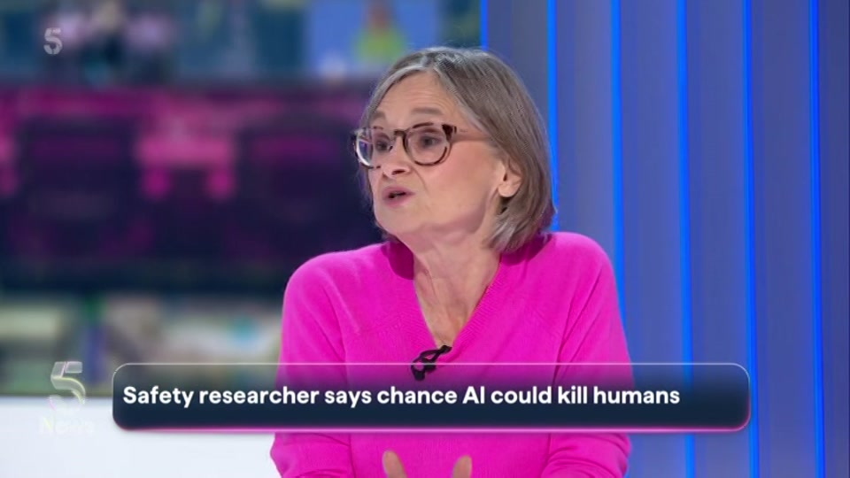 Broadcast still at 35m. Channel 5, 5 News with Dan Walker, 11 September 2026.