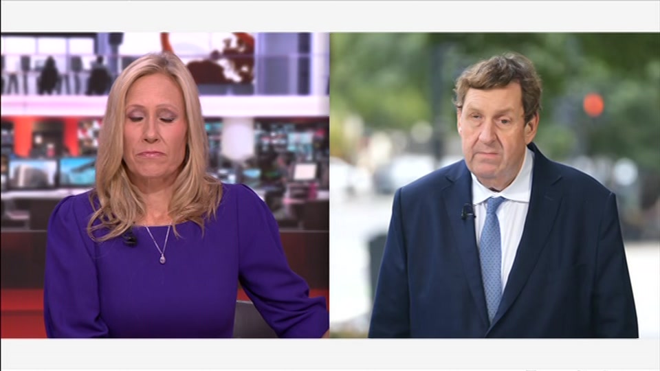 Broadcast still at 14m 30s. BBC One, BBC News, 11 September 2026.