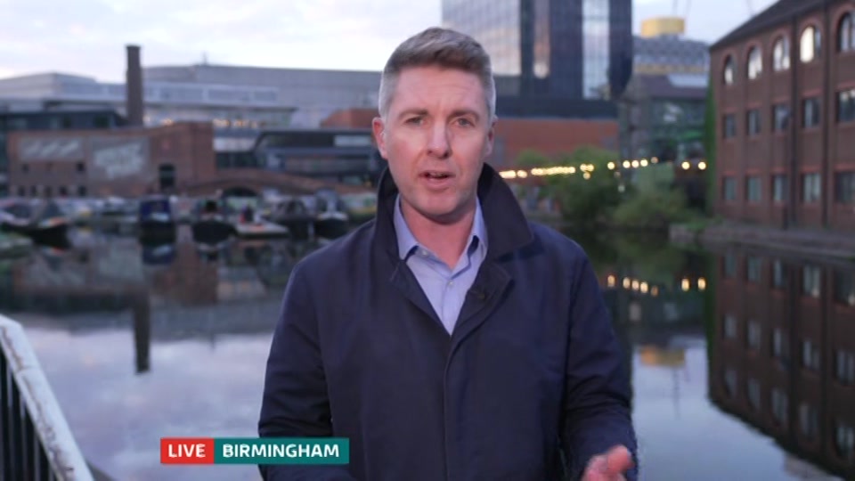 Broadcast still at 47m 30s. ITV, ITV Evening News, 11 September 2026.