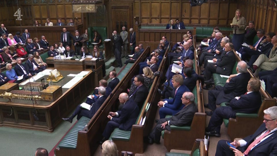 Broadcast still at 22m 30s. Channel 4, Channel 4 News, 11 September 2026.