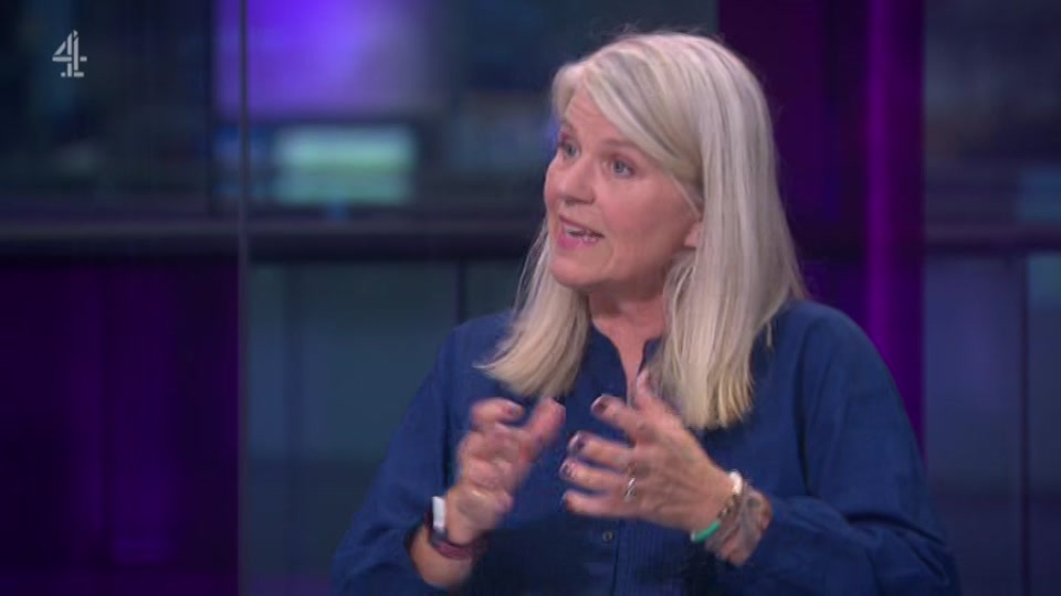 Broadcast still at 44m. Channel 4, Channel 4 News, 11 September 2026.