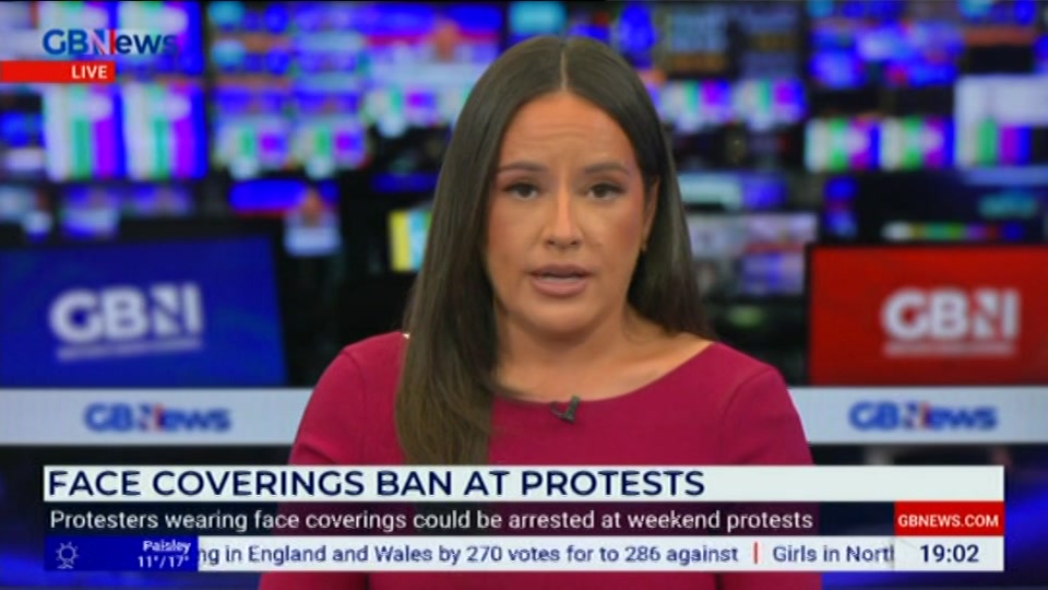 Still from GB News at 2:30