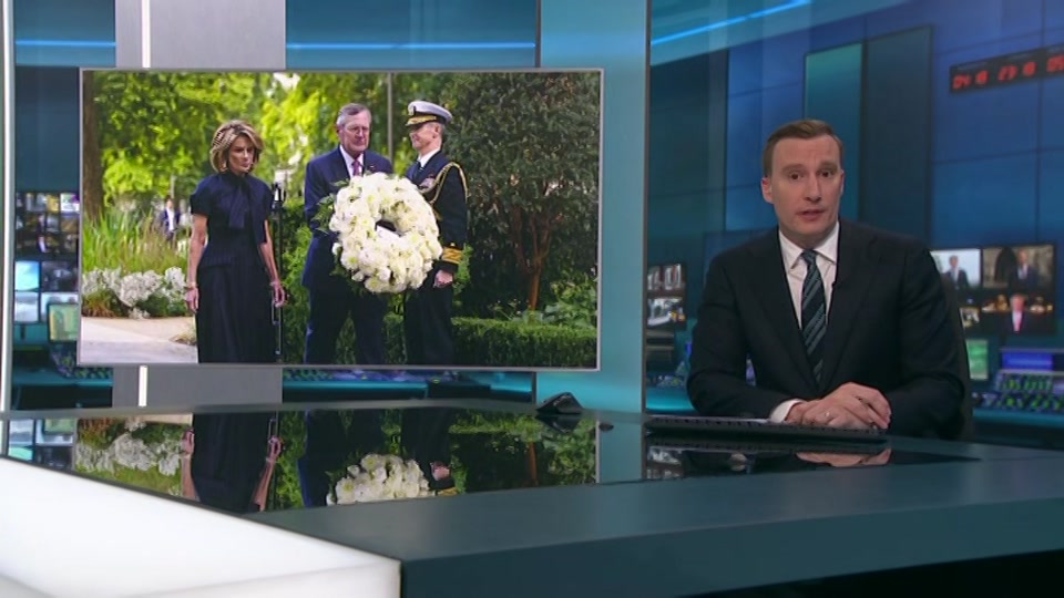 Broadcast still at 18m. ITV, ITV News at Ten, 11 September 2026.