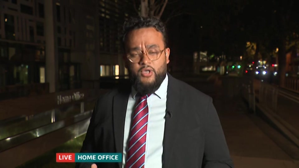 Broadcast still at 25m. ITV, ITV News at Ten, 11 September 2026.