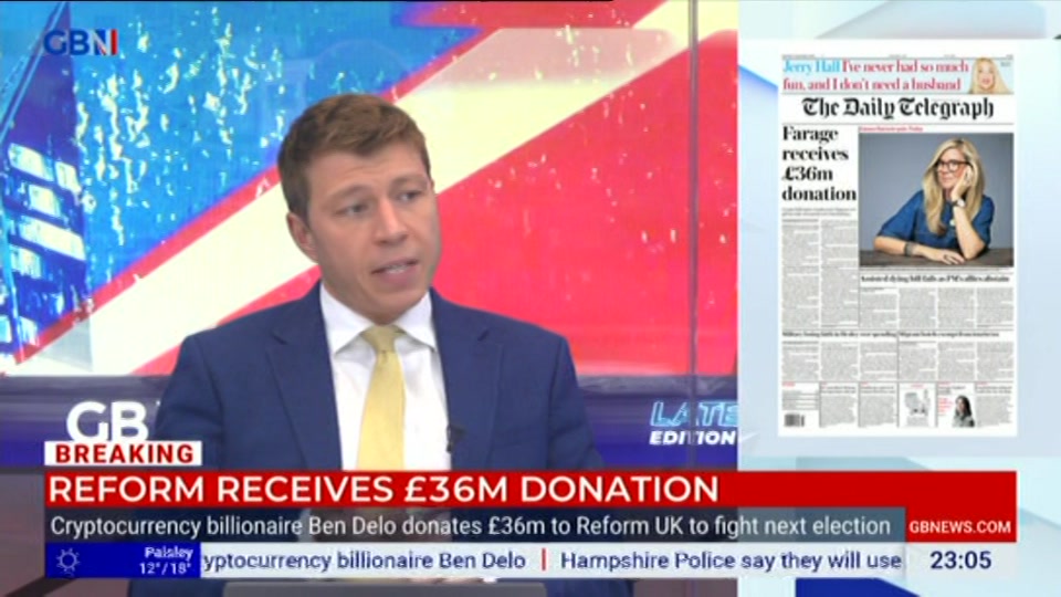 Still from GB News at 5:30