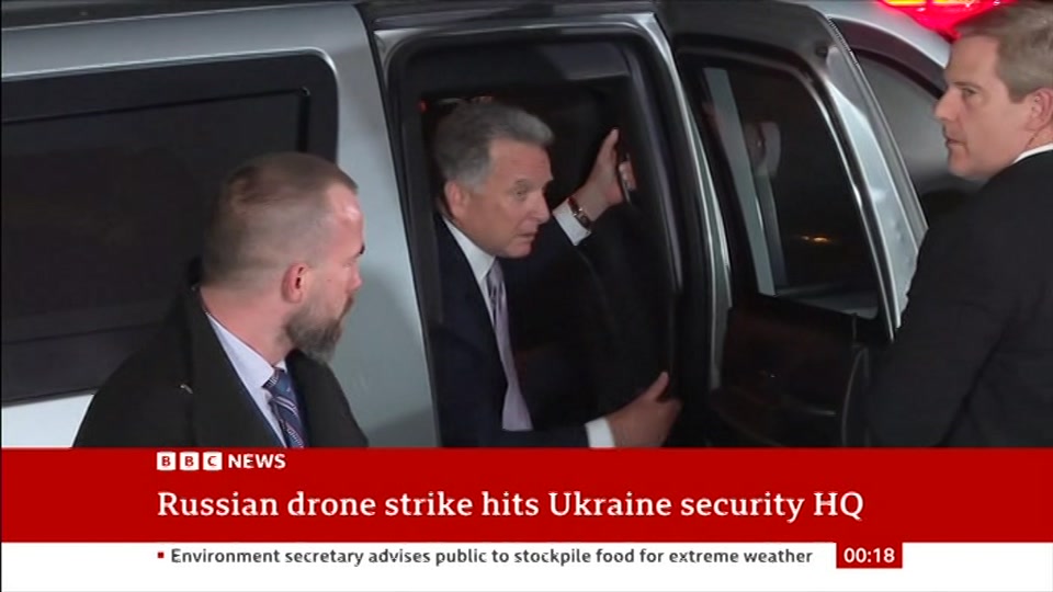 Still from BBC News at 18:30