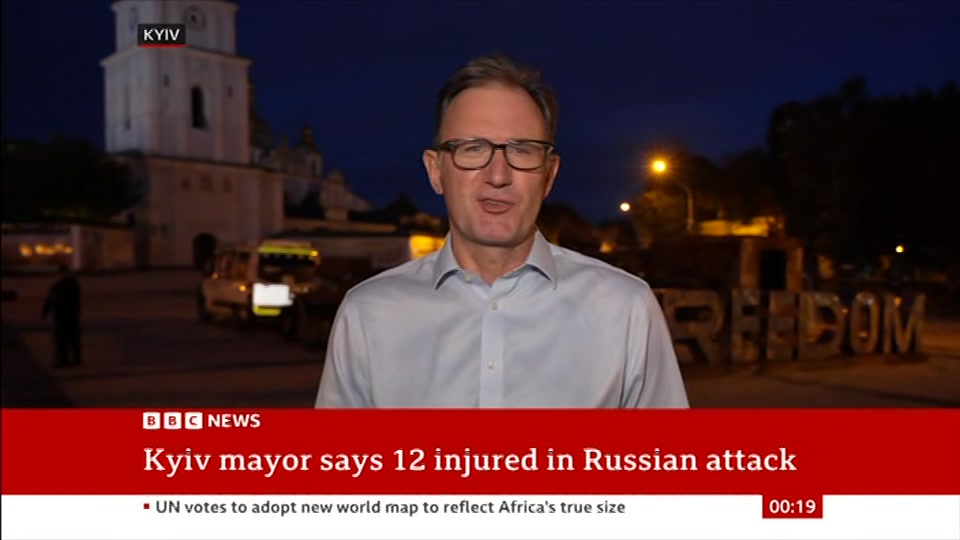 Broadcast still at 19m 30s. BBC News, 4 September 2026.