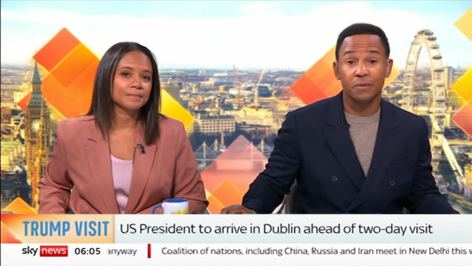 Still from Sky News at 5:30