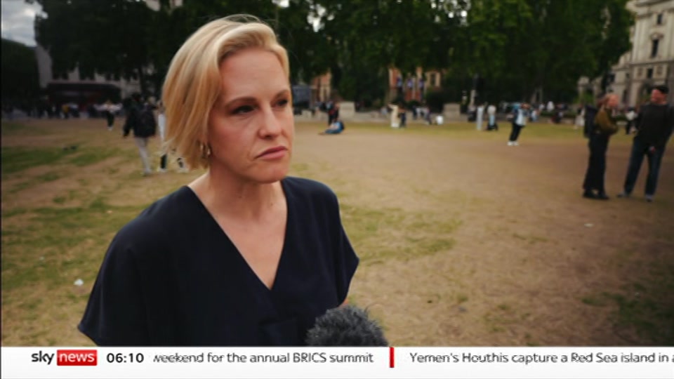 Broadcast still at 10m. Sky News, Mornings with Jones and Melbourne, 12 September 2026.