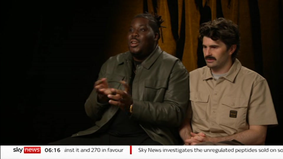 Broadcast still at 16m. Sky News, Mornings with Jones and Melbourne, 12 September 2026.