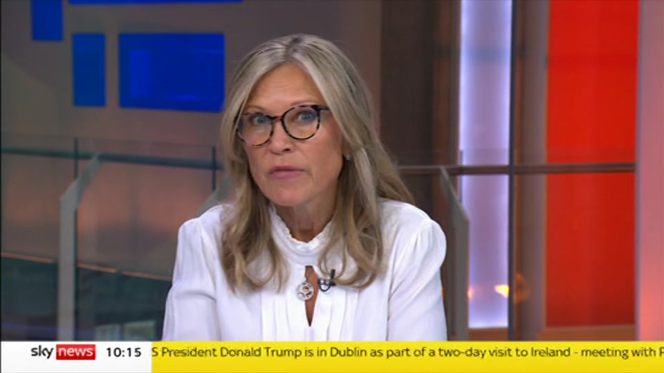Still from Sky News at 15:00