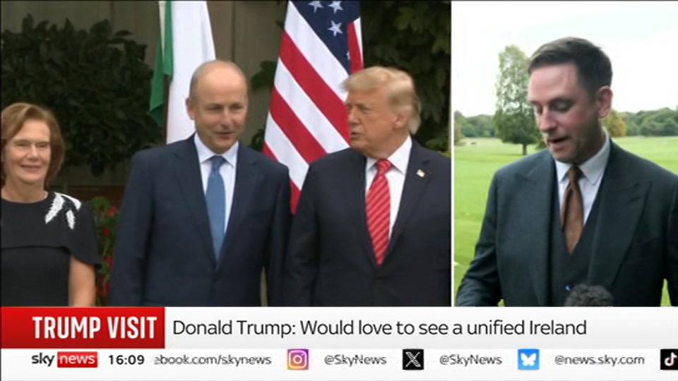 Broadcast still at 9m. Sky News, Sky News Today, 12 September 2026.
