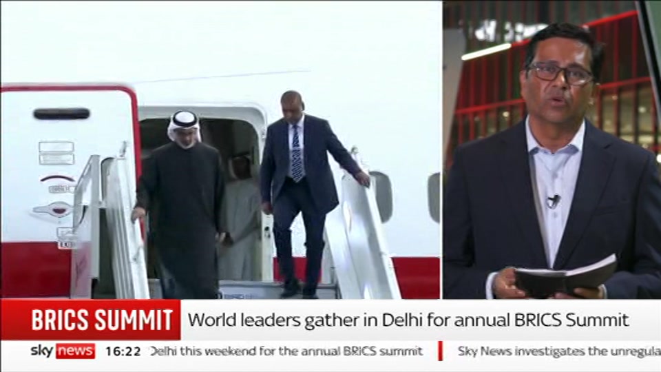 Still from Sky News at 22:00